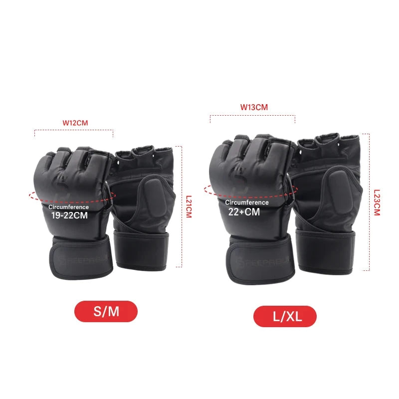 Professional MMA Half-Finger Boxing Gloves | TempoHIT™ - TempoHIT